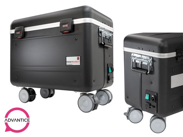 Paraproject Case U10 Plus - Valise multimédia pour 10 tablettes avec kit réseau intégré_2