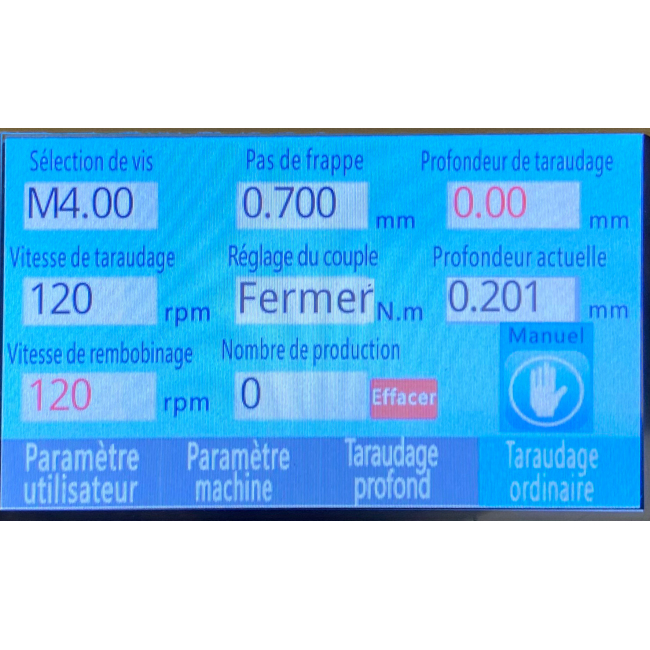 Bras de taraudage électrique à tête verticale - ARROW - BTE24V - 0011308 - Rotation 360° - Capacité M5 à M24_2