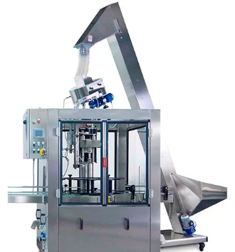 Machine automatique pour le remplissage et la fermeture des flacons et des pots de petites contenance - 1000 à 6000flacons /h -MICROBLOC_2