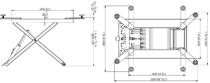 Pont ciseaux 3t mobile_2