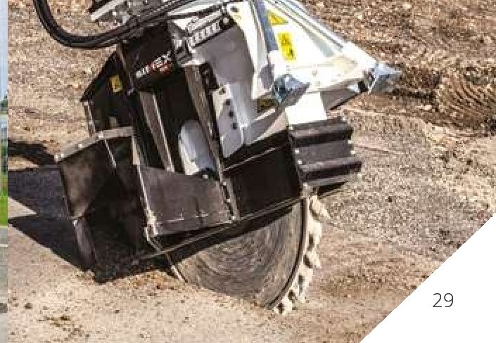 Scies à rocher pour pelles de 5 à 10T - Profondeur de travail de 100 à 500 mm - RWE 30 Simex_2