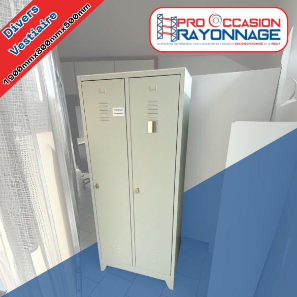 Casiers pour vestiaire en bloc de 2_2
