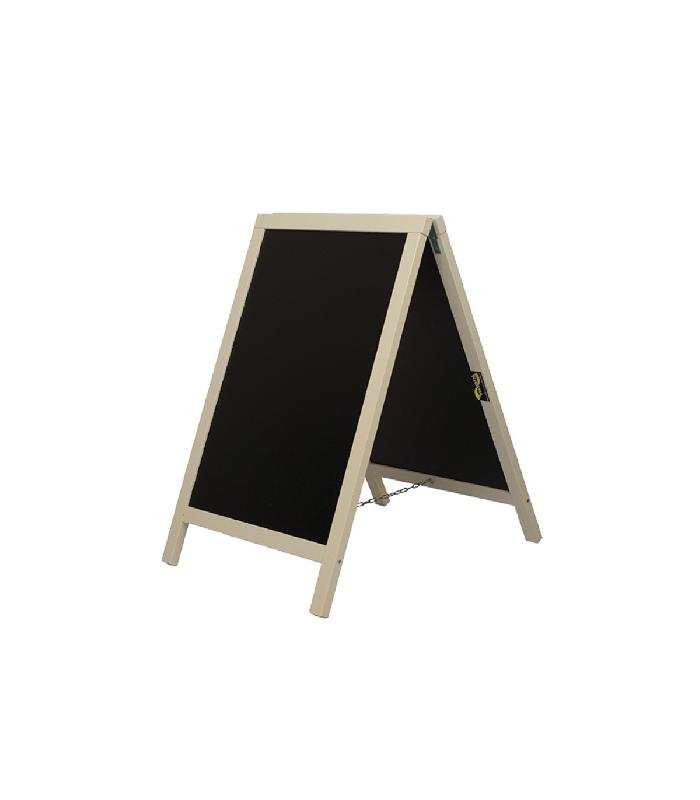 Chevalet stop trottoir - Cadre bois 85 x 55 cm - Référence : PFN49IV_2