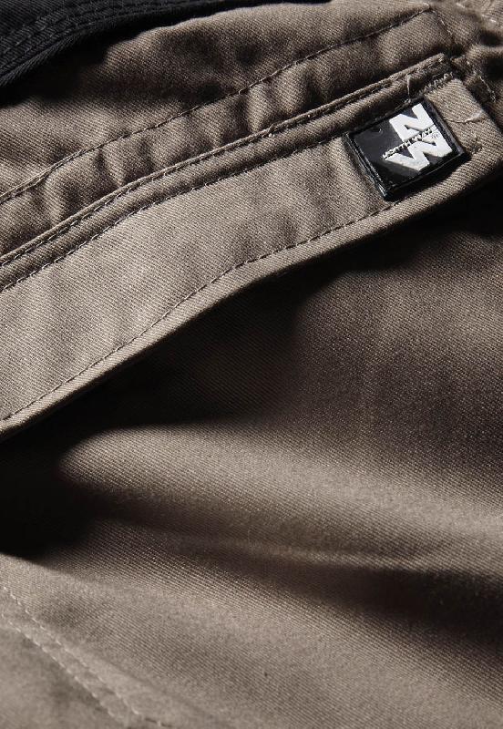 Combinaison de travail - Vert/Noir - Taille 38/40, 76-80 cm - Polycoton déperlant avec double fermeture éclair_2