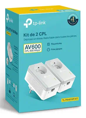 TP-Link TL-PA4015P KIT 500 Mbit/s Ethernet/LAN Blanc 2 pièce(s)_2