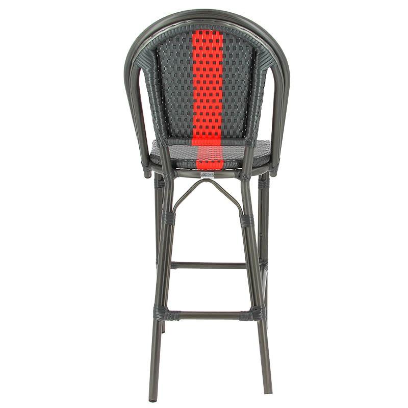 Chaise haute monaco - rouge_2