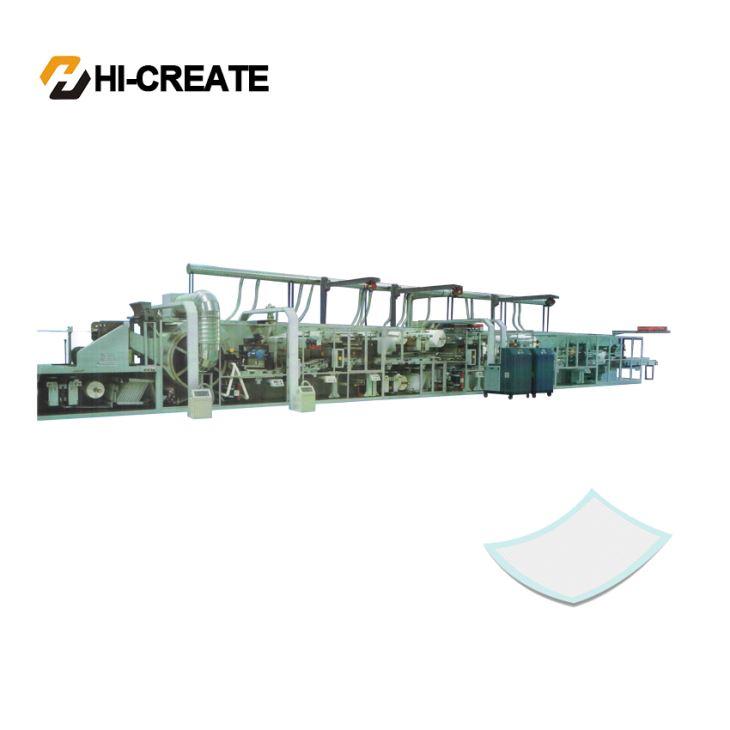 HC-PDM-FS - Ligne de production de pad médical jetable - Hi-Create - Commande triaxiale PLC et écran tactile_2