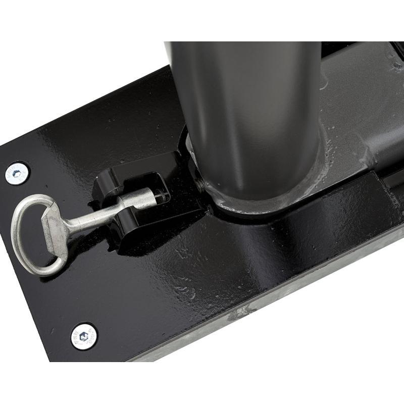 Potelet rabattable solibloc inox brossé ref : 206398.Gpro_2