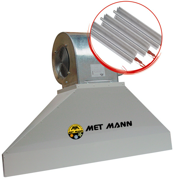 Rideau d'air industriel avec ventilateur centrifuge - VIS MANN - Fabrication sur mesure et modèles pour portes jusqu'à 5,5m_2