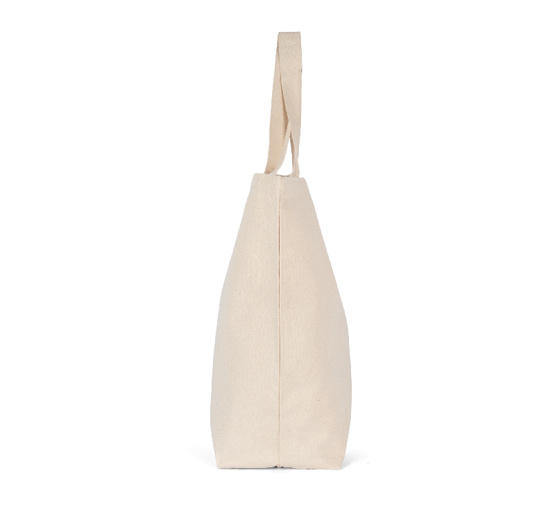 Sacs shopping à soufflet 100% coton - différentes tailles - Réf: KI0295 - Kimood_2