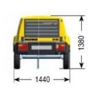 Compresseur MOBILAIR M50 - Débit 5,0 m³/min - Moteur Kubota 4 cylindres - Poids < 750 kg_2