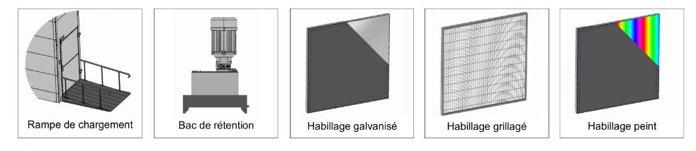 Monte-charges extérieur - Hamon - 1000 kg à 1500 kg - Élévation jusqu'à 12 mètres_2