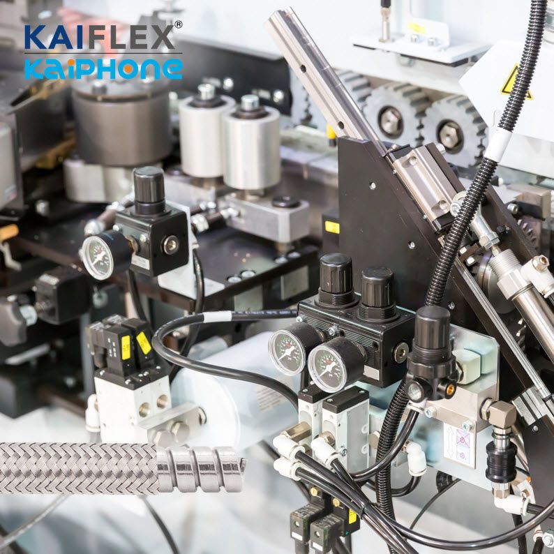 WP-S2SB - Flexible métallique en acier inoxydable Kaiflex - Conduit électrique flexible haute résistance_2