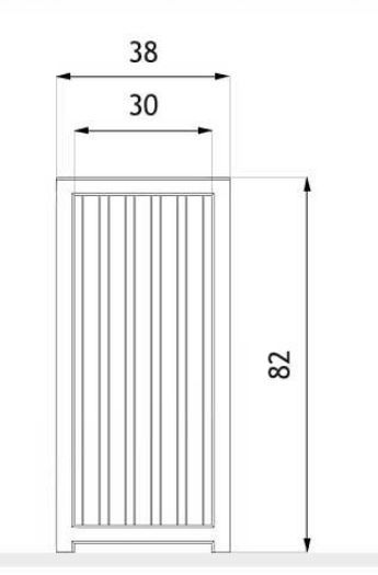Altus 03.052.01.Sc - Cendrier corbeille élégant en acier inoxydable et bois - Zano_2