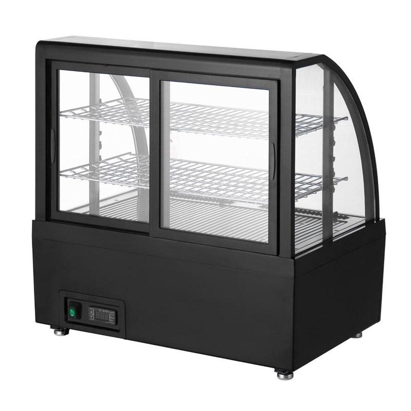 Vitrine réfrigérée de comptoir - 100L - Série C - Noire  - CU636 | Polar_2