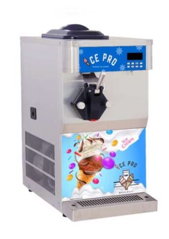 Machine à glace italienne comptoir 2,1 KW avec moteur Mitsubishi et compresseur EMBRACO - Ice Pro - BKNA26_2