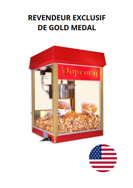 Machine à pop corn professionnelle gold medal Fun pop 4 oz_0