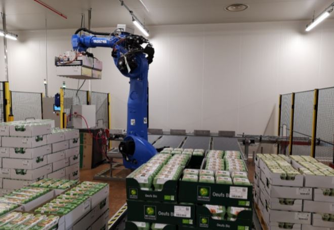 Palettiseurs et dépalettiseurs - Charges légères à lourdes - ID ROBOTIK_2