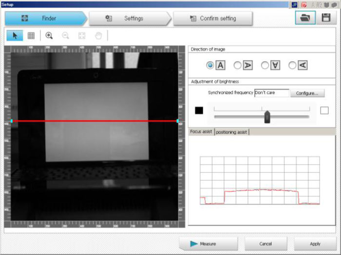 Vidéo-colorimètre haute résolution - CA-2500 - Détecteur XYZ et capteur CCD 1 million de pixels_2
