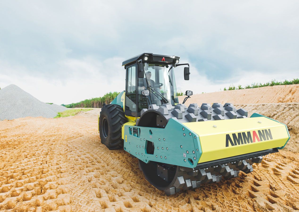 Ars 170 compacteur à un seul tambour - Ammann - poids d'exploitation 16 340 kg - visibilité à 360° et système ACE force_2