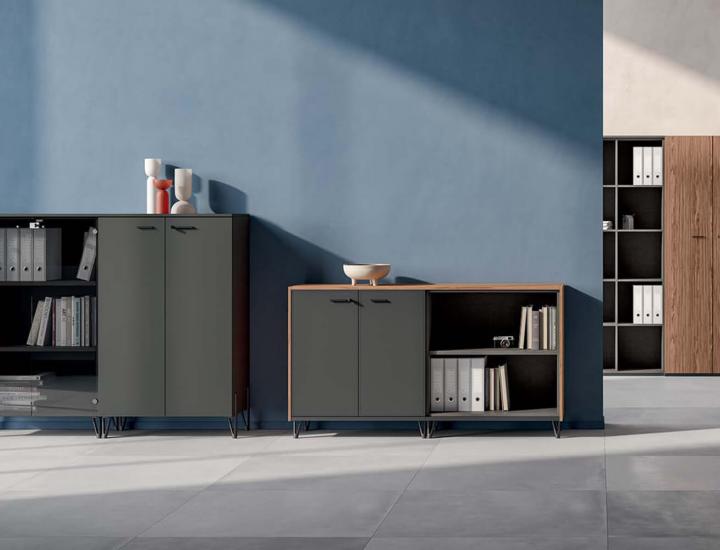 Meuble haut avec portes battantes STORAGE - Ref : IDE686S_2