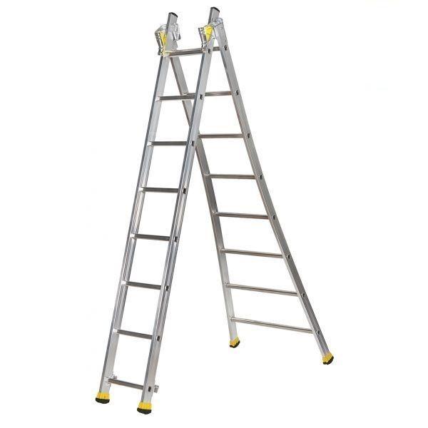 Échelle transformable Centaure à base évasée 2 à 3 plans - 11 kg, 2m80, 2m50, 4m15_2