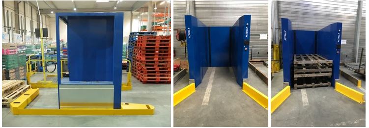 Empileur-dépileur fixe conçu pour Zone de stockage  -  capacité 15, 20, 25, 30 palettes  - disponible sur-mesure -  ACTIPAL-F_2