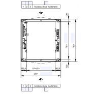 Monte-charges élévateurs Ype 750.10/49 et 750.15/50 - CMC monte charges - 750 kg - pylône autoportant_2