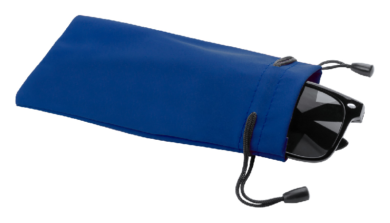 Pochette pour lunettes - Polyester bleu - 7g_2