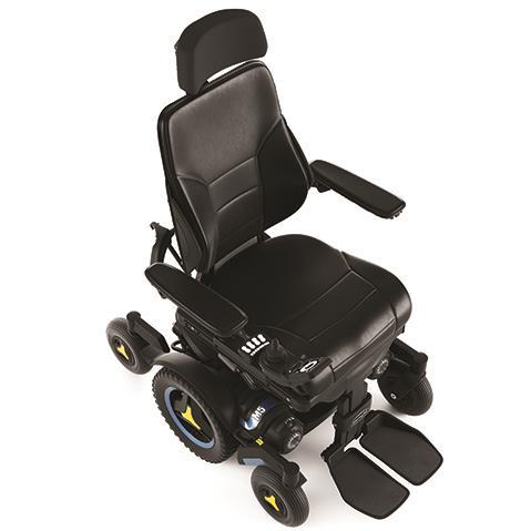Fauteuil roulant stable et performant sur pentes et surfaces irrégulières