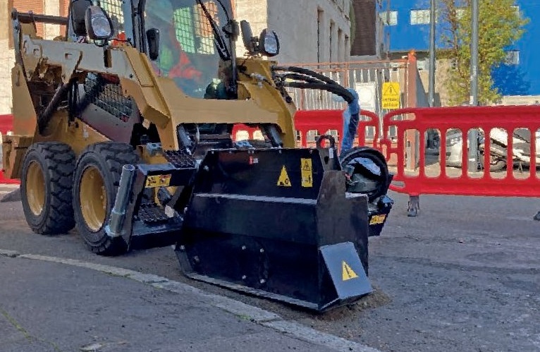 Scies à rocher 300 mm conçue pour réaliser des saignées précises sur des surfaces dures et compactes - SIMEX TA 300_2