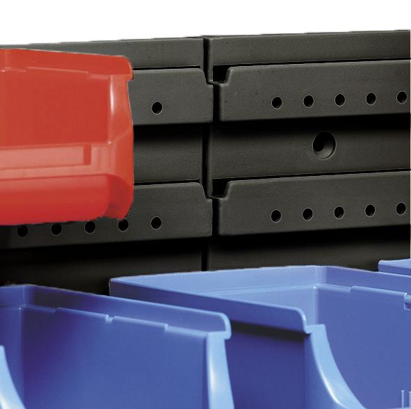 Panneau mural noir - compatible bacs ProfiPlus Box et Compact - 45 x 54 x 2 cm_2