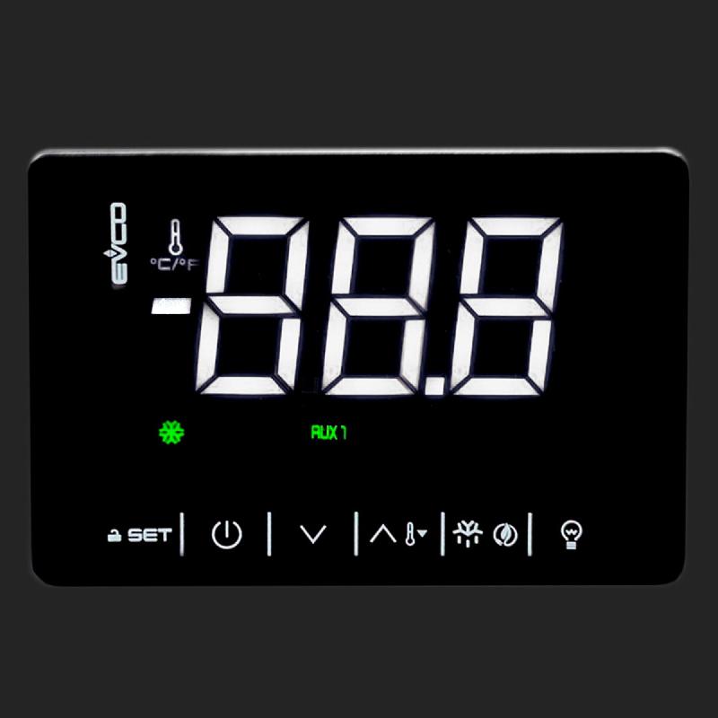 Vitrine à pâtisserie réfrigérée 1210 mm - LED et 2 étagères_2