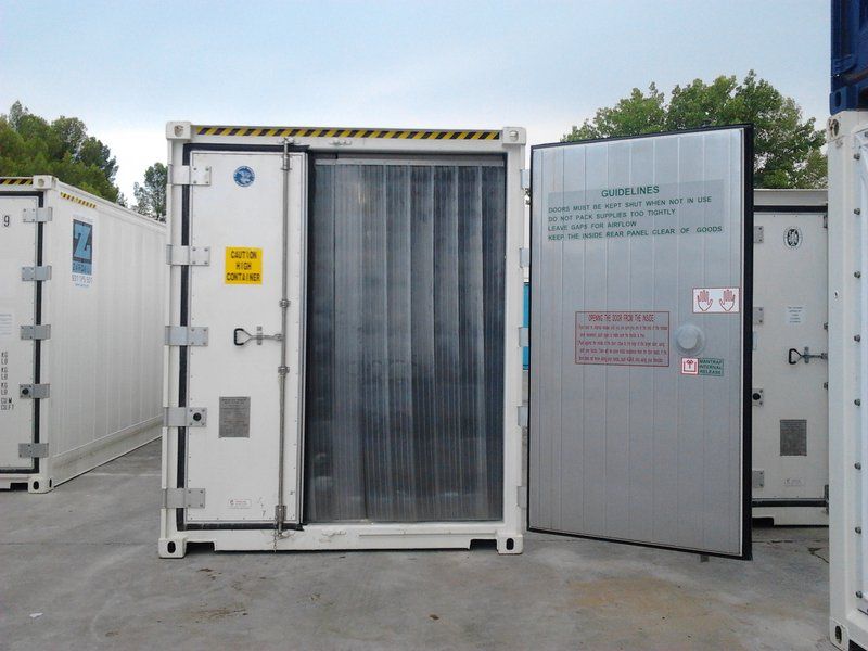 Conteneur réfrigéré d'occasion certifié C.S.C