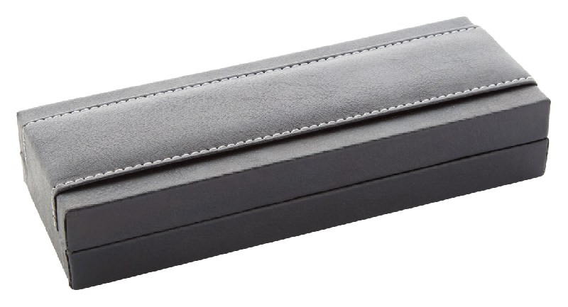 Parure stylo à bille et roller - pièces chromées brillantes - boîte cadeau noire - André Philippe_2