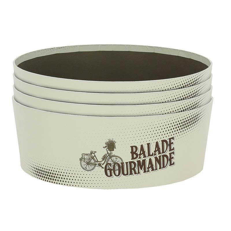 Boite carton ronde empilable Balade Gourmande Ø26 -_2