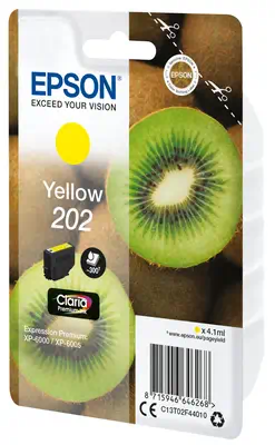 Epson Kiwi Singlepack Yellow 202 Claria Premium Ink_2