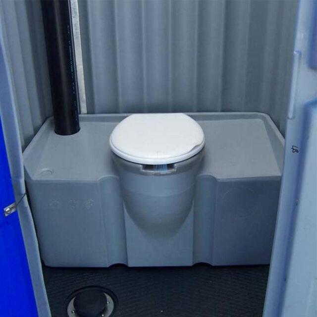 WC chimique neuf - vanne de raccordement et lave-mains - dimensions : H 246 cm, L 109 cm, P 112 cm_2