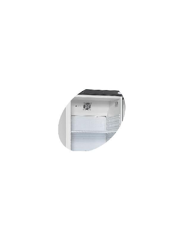 Armoire réfrigérée GN 2/1 positive 1 porte vitrée - 570L - UR600SG_2