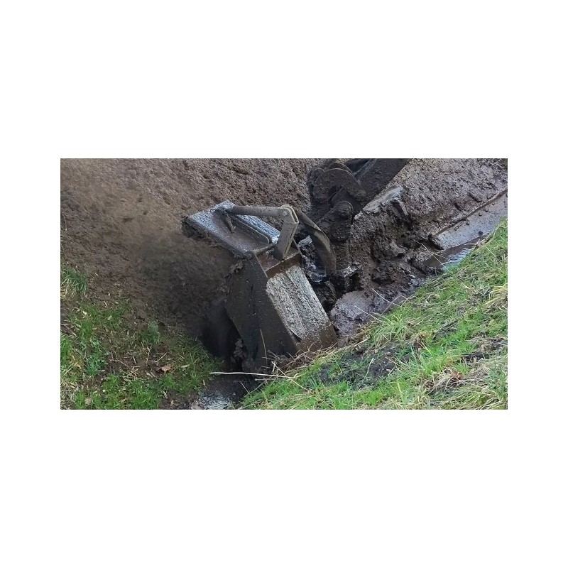 Cureuse de fossé GR 70 avec largeur de travail de 0,65 m