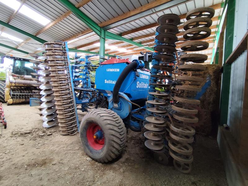 Semoir agricole Lemken Solitair 9 + Rubin 9/600 KUEA - combiné de semis traîné 6 m_2