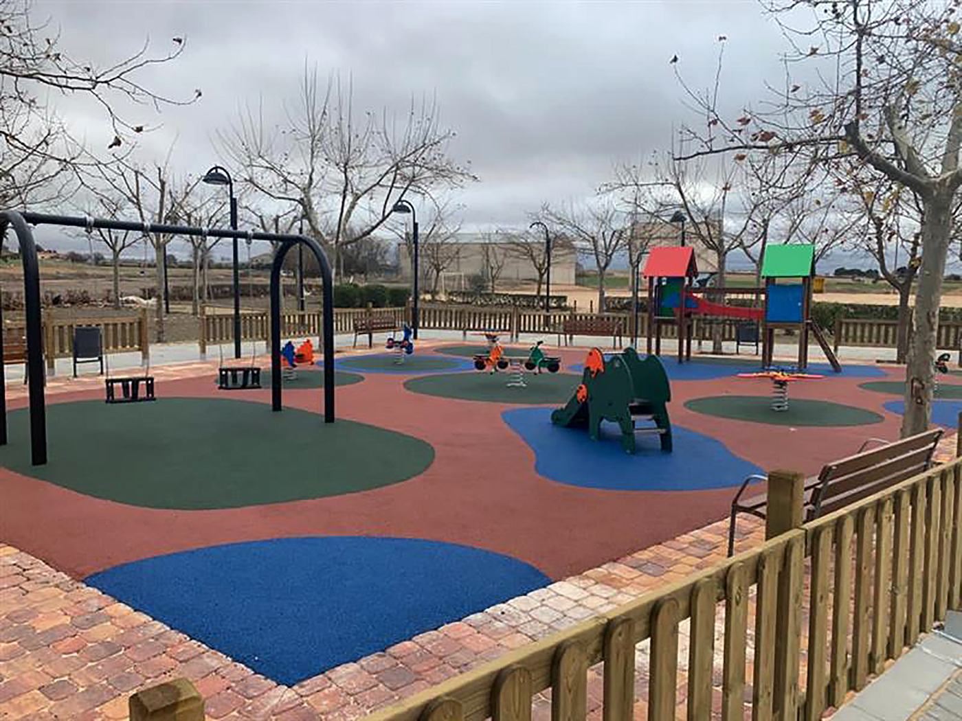 Balançoire Curvo Berceau JKSP02000 - Structure en métal galvanisé, résistante à l'abrasion et corrosion_2