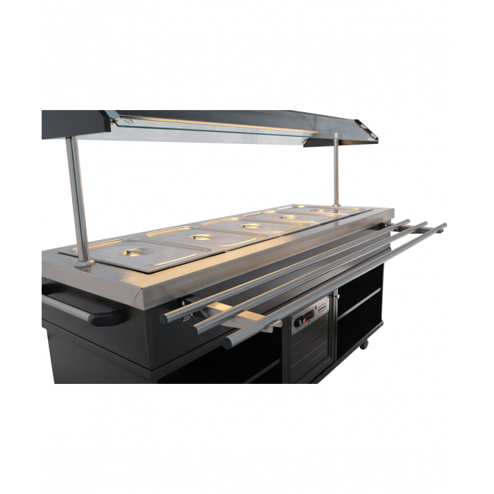 Buffet réfrigerée gn 5/1 l1900mm 7078.0015 COMBISTEEL_2