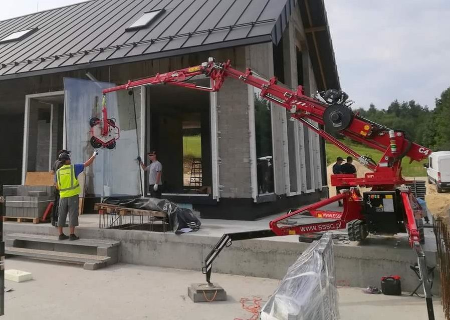 Hoeflon C4 - Mini Grue Multifonctionnelle - Capacité 1900 à 2150 kg - Électrique et/ou Carburant_2