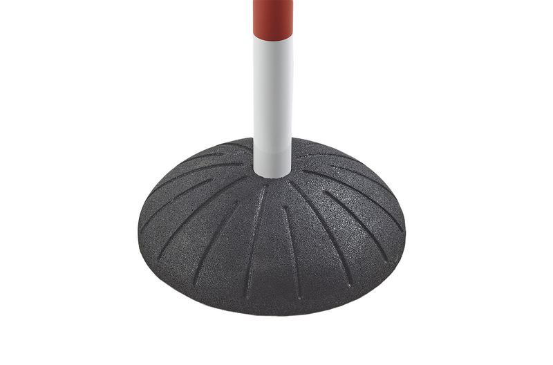 Potcajn - barrière à chaîne poteau socle caoutchouc - signals - h 1000 x ø 50 mm_2