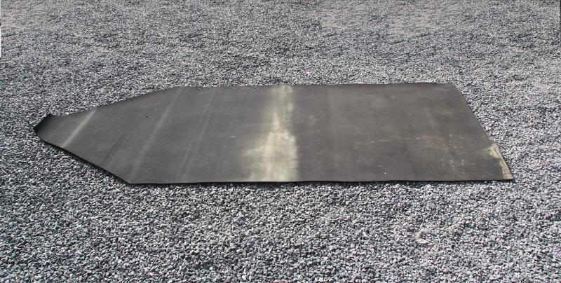 Tapis en caoutchouc pour van 1 place 1/2 - Patrick Remorque - épaisseur 6 mm - 2995x1285 mm_2