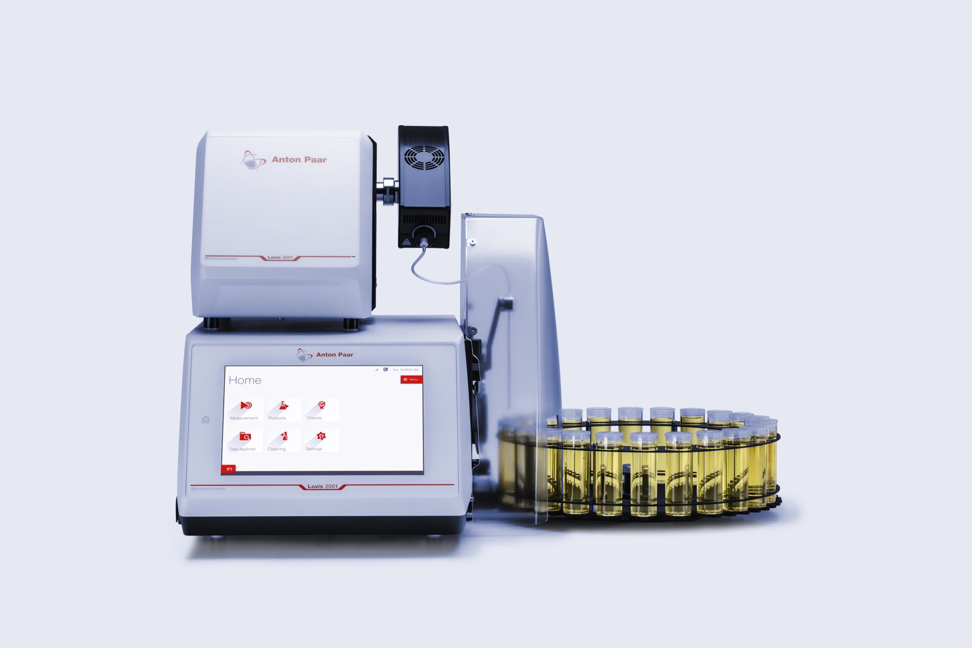 Viscosimètre à bille roulante et tombante : Lovis 2001 Paillasse / Module_1