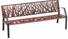 Banc public Abstract Maverick - Tubulaire perforé_2