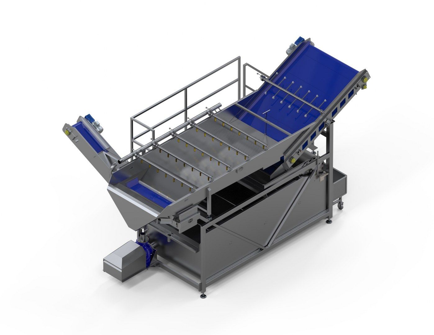 Laveuses industrielles alimentaires - Sweere - par flottaison avec épierrage des haricots verts_2