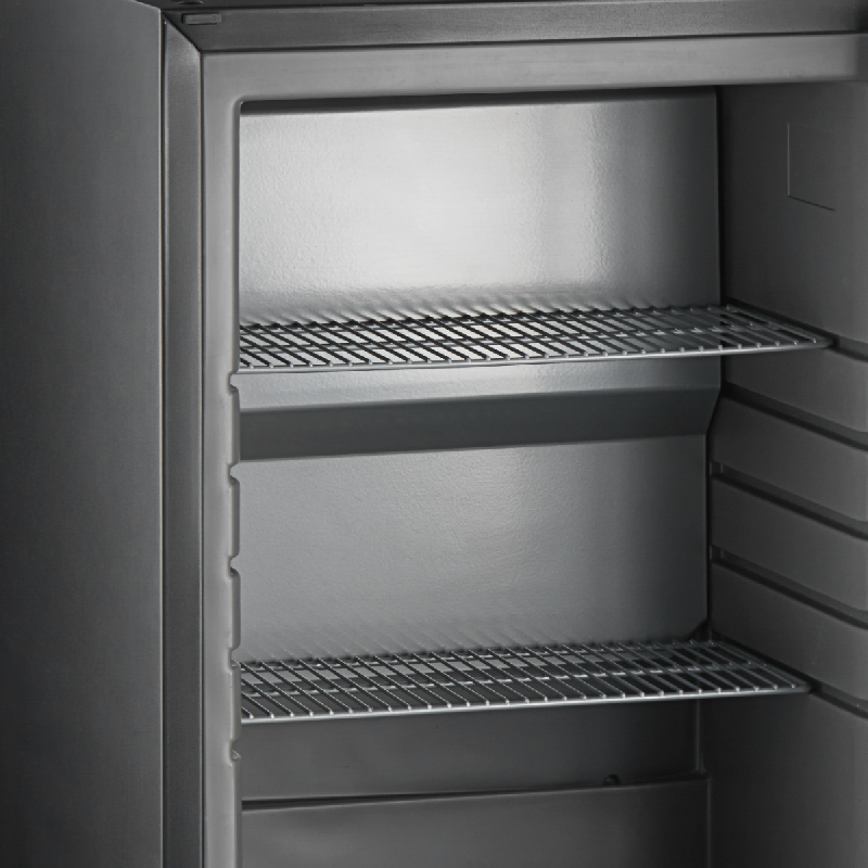 Réfrigérateur mini-bar noir avec porte vitrée | tefcold - TM44G-1_2